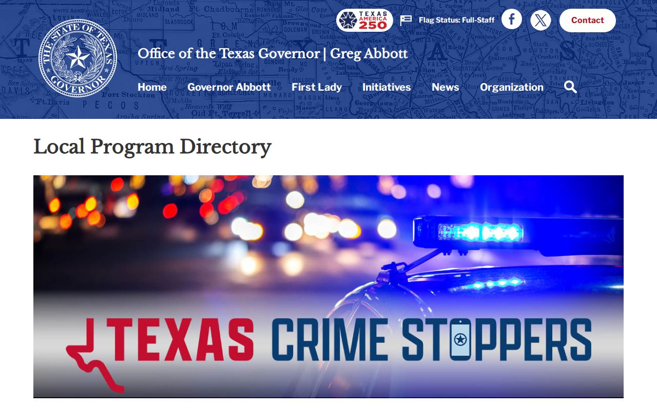 Real County most wanted tip resource: Texas Crime Stoppers program directory